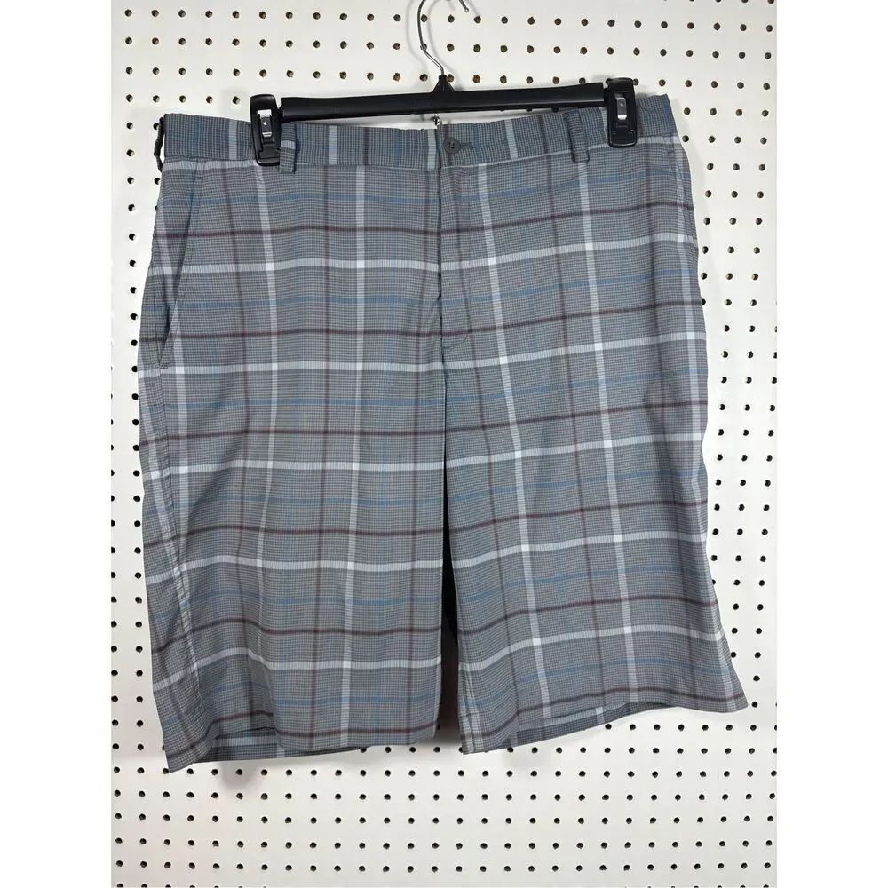 Nike golf mens plaid shorts size 36